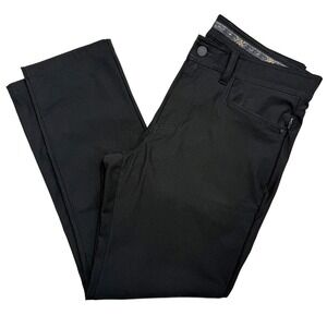 Rhone Commuter Five Pocket Slim Straight Pants Black Men's 34x30